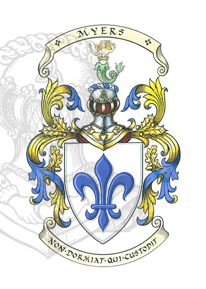 myers coat of arms